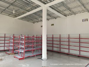 Pemasangan Rak Minimarket di Tanjung Payang Lahat Palembang
