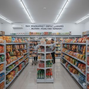 Rak Minimarket Empat Lawang Murah