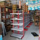 Pemasangan Rak Minimarket di Toko Diana Gandus Palembang