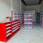 Pemasangan Rak Minimarket di Toko Sembako Amanah Jaya Palembang