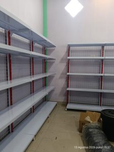 Rak Besi Minimarket Murah Palembang